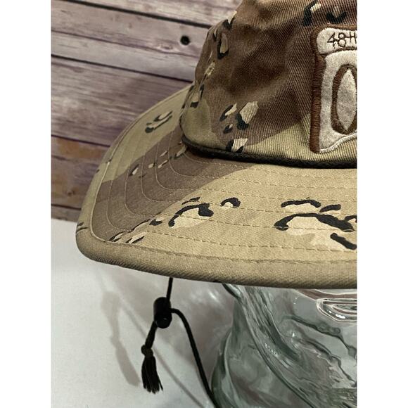 OMBAC San Diego CA Trucker Camo bucket Hat California Made in USA - Picture 9 of 10